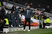 Mike Williamson reacts to his side's 1-1 draw with Grimsby Town
