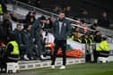 Mike Williamson reacts to his side's 1-1 draw with Grimsby Town