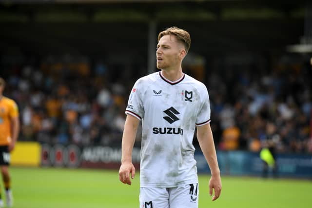 It will be an important couple of weeks for Dan Kemp with regards to his MK Dons career