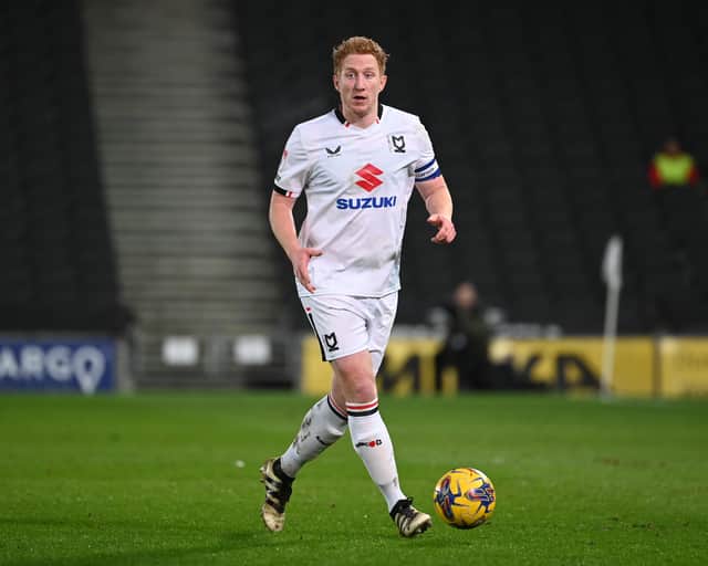 Dean Lewington has been nominated for League Two's Player of the Month for December