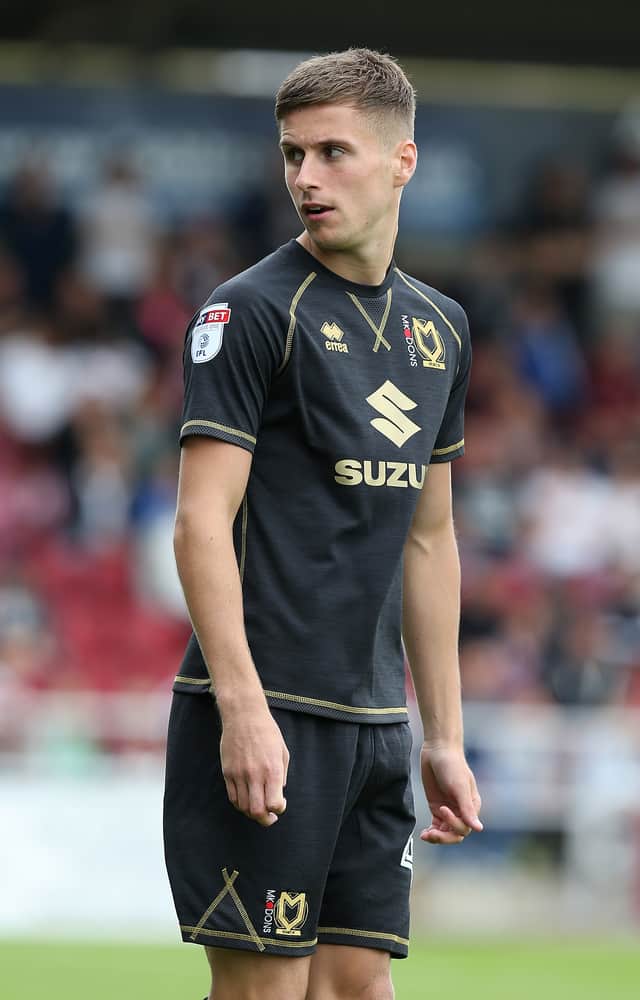 Ryan Colclough made 23 appearances in his Dons loan spell, scoring five goals, including a hat-trick against Fleetwood Town