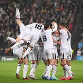 It was a great night at Stadium MK as MK Dons thumped rivals AFC Wimbledon, with some great performances too