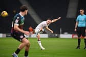 Jack Payne got Dons back in it with his 71st minute free-kick against Accrington