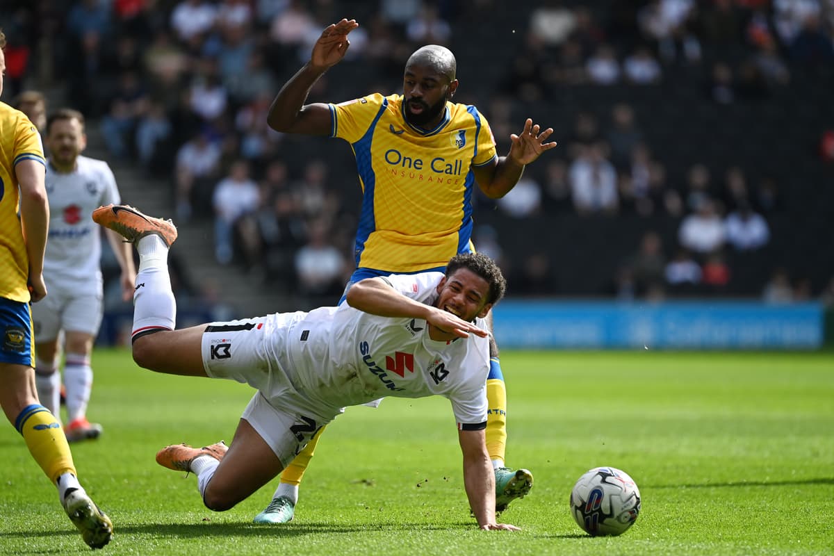 Toby Lock Toby Lock's MK Dons player ratings after the defeat to Mansfield Town