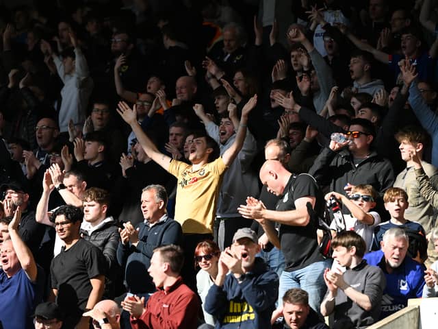 MK Dons supporters