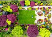 Tony and Marie Newton, and their colourful garden, Four Seasons, in Walsall. May 8 2024.  