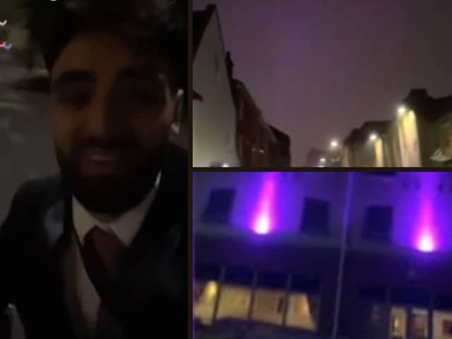 Karim Akhtar and Sully Lauren mistook a Premier Inn for the Northern Lights.