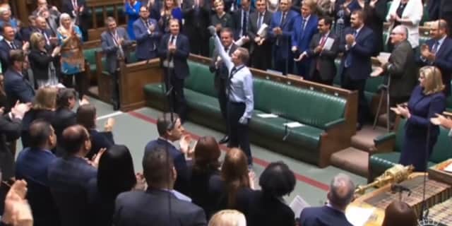 MP returns to Parliament following sepsis quadruple amputation.