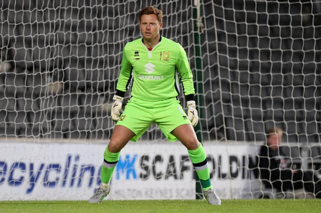 David Martin made nearly 350 appearances for MK Dons