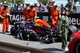 Sergio Perez' stricken RB20
