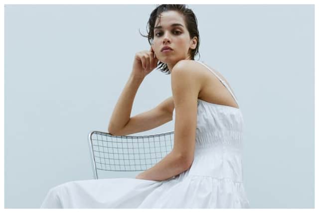 This smocked dress by H&M is so effortlessly cool