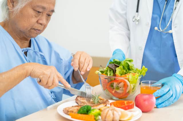 55 per cent believe something needs to change when it comes to the meals served in UK hospitals