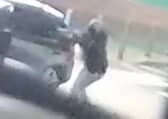 Tyjon Cogger & Saabir Mohamed pull into the car park where Saabir Mohamed opens fire with a sawn-off shotgun.  