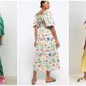 Trending midi dresses on the high street