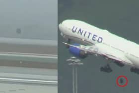 Plane wheels fall from United Airlines flights in July and March 2024.