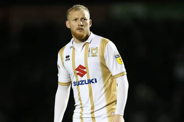 Robbie Simpson made 24 appearances for Paul Tisdale's MK Dons, scoring two goals