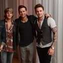(L- R) Tom Fletcher, Dougie Poynter, Harry Judd and Danny Jones of McFly; the group are one of the three headline acts performing this weekend at Camp Bestival Dorset 2024. (Credit: Ian Gavan/Getty Images for Sony Pictures)