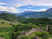 A view of Trentino from Castel Pergine. Credit: NW