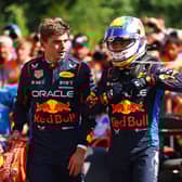 Max Verstappen and Sergio Perez