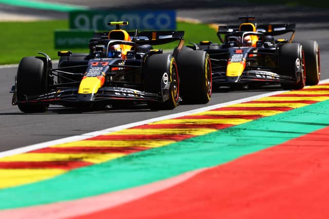 Serio Perez jumped out of the way of Max Verstappen in the latter stages to allow the Dutchman a shot at a higher finish