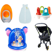 Our picks of the top baby and toddler products to keep your little one cool in hot weather