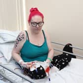 A woman may be able to eat for the first time in three years after surgeons corrected a weight loss operation carried out in Turkey.  