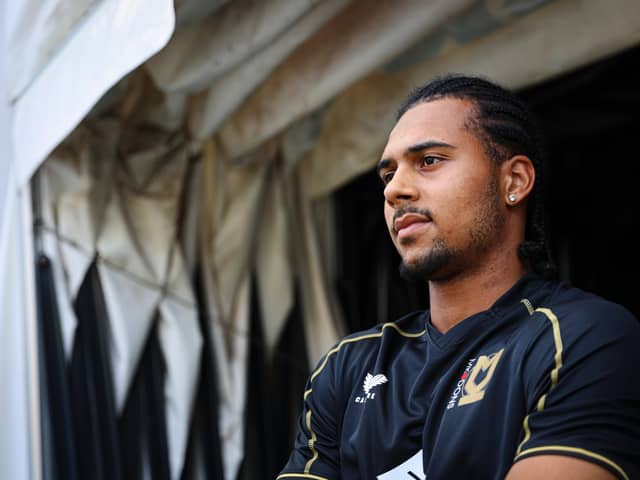 Nico Lawrence signed for MK Dons on loan from Southampton on Friday