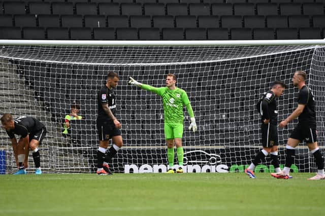 MK Dons were disappointing with the manner of the goal they conceded against Plymouth