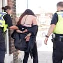 Doors have been put in and arrests made following the violent disorder in Sunderland in the wake of the child stabbings in Southport.