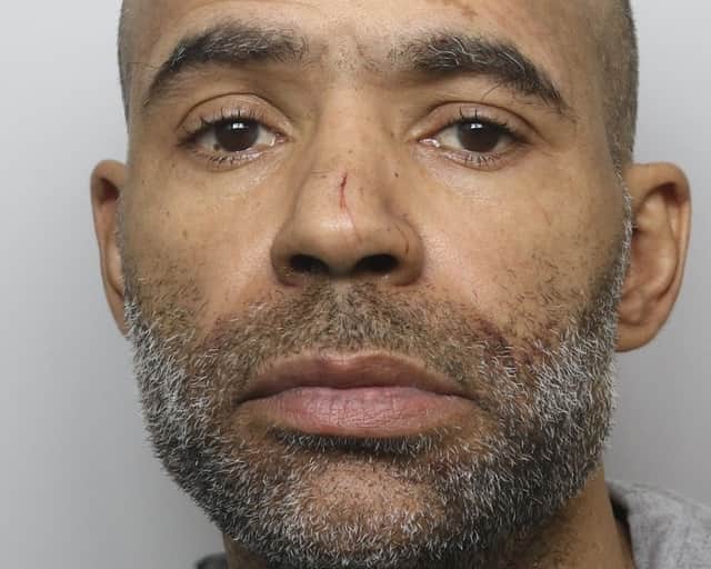 Leroy Simpson, 44, used a false name on social media and arranged to view a car  which was being sold on Facebook marketplace in Great Bridgeford, Stafford.