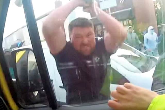Luke Moran later pleaded guilty to violent disorder at Liverpool Magistrates' Court.