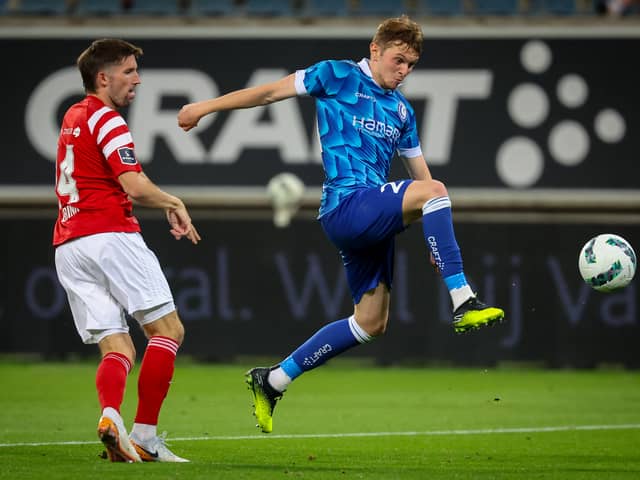 Max Dean in action for Gent