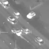 Burgling gangsters make dangerous getaway in BMW