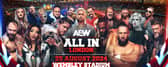 Bryan Danielson, Will Ospray and Swerve Strickland are among the names already scheduled to compete at AEW All In London 2024, taking place at Wembley Stadium.