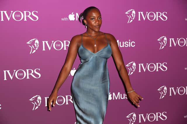 Rachel Chinouriri attends The Ivor Novello Awards 2022 at The Grosvenor House Hotel on May 19, 2022 in London, England.