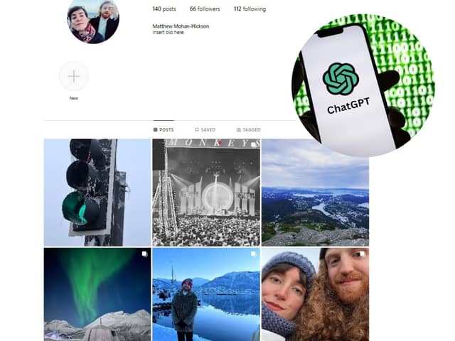 ChatGPT roasted my Instagram account. Photo: Instagram/ Getty Images