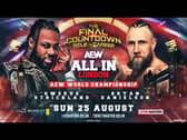 Challenger Bryan Danielson (right) is putting his career on the line at Wembley Stadium this weekend, for the chance to walk out the new AEW World Champion - but will Swerve Strickland prevent a happy ending at AEW All In 2024?