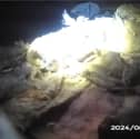 Man found hiding in loft after taking part in riots.