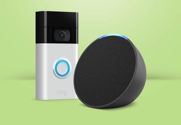 The latest Ring Doorbell, AND an Echo Pop smart speaker are included in this half-price bundle