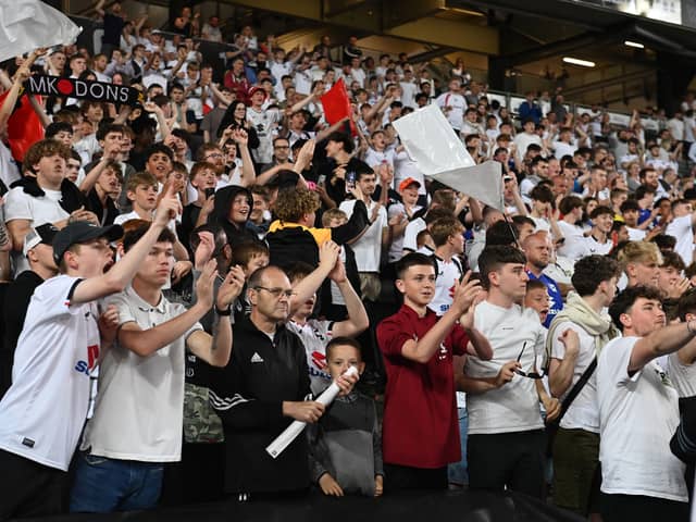 MK Dons fans have had their say