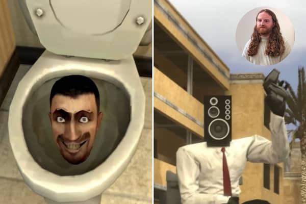 Clips from Skibidi Toilet shorts on YouTube. Photo: DaFuqBoom!/ YouTube