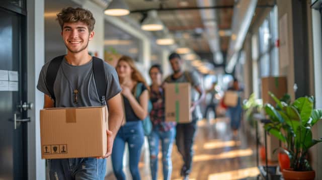 For many students, their university hall of residence will be their first time living away from home (Photo: Adobe Stock)