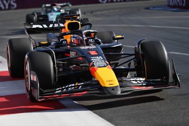 Championship leader Max Verstappen struggled throughout the weekend in Azerbaijan