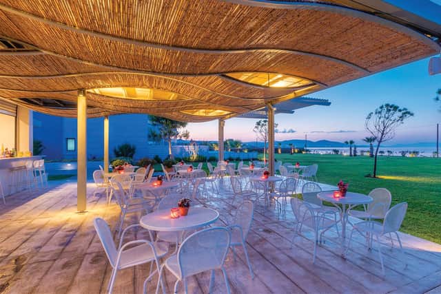 Beach bar at the Blue Lagoon Queen.