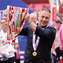 Scott Lindsey led Crawley Town to promotion last season