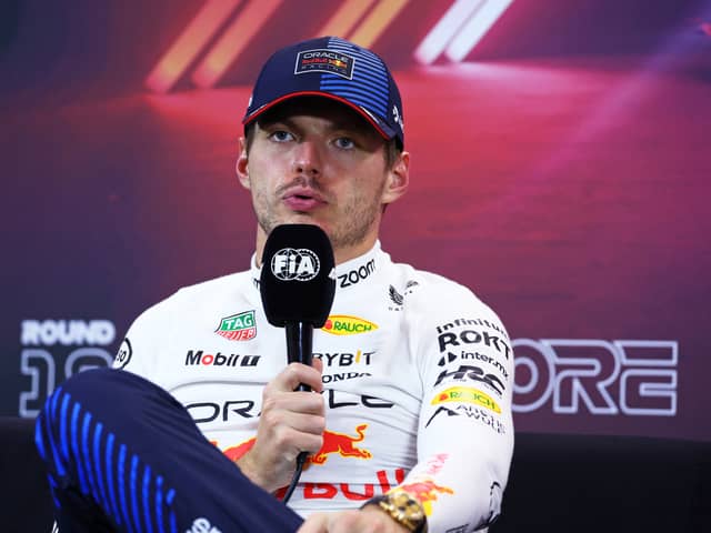 Max Verstappen was punished by the FIA