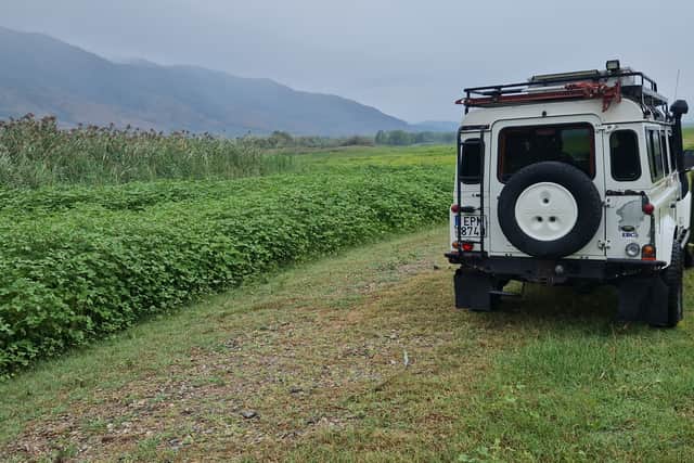 Take a 4x4 around Lake Kerkini.