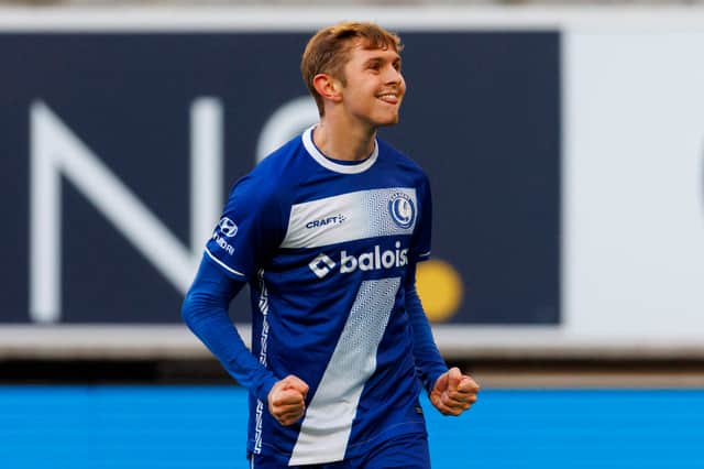 Max Dean scored the opener for Gent in their 3-0 win at the weekend