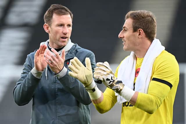 Mike Williamson froze out Craig MacGillivray at the turn of the year, but the keeper insisted there was no ill-will from either side