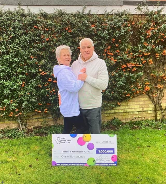 Terri won the Lotto prize with a Lucky Dip ticket in January 2021